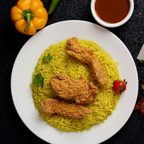 3 قطع كريسبي + طبق ريزو 