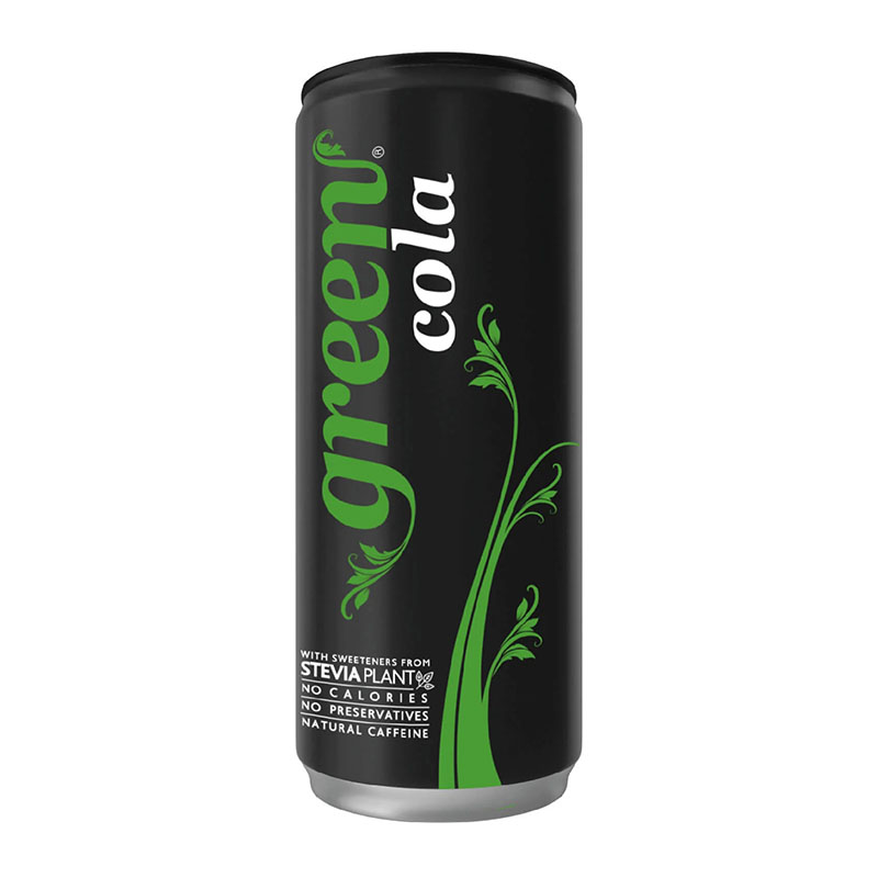 Green Cola مشروب غازي خالي السعرات الحرارية بطعم الكولا 330مل