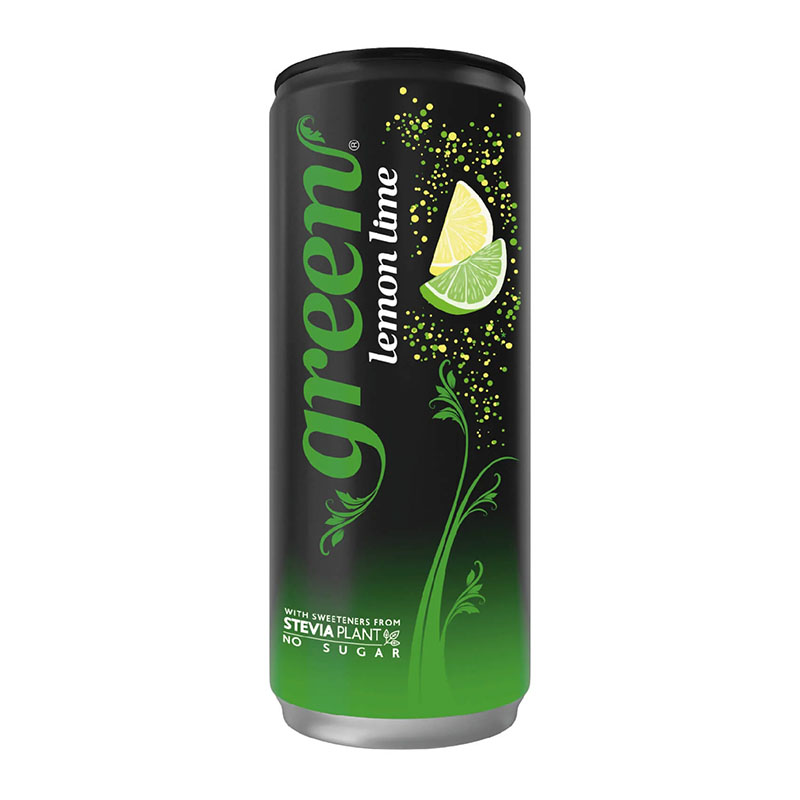Green Cola مشروب غازي قليل السعرات الحرارية بطعم اليمون الحامض 330مل