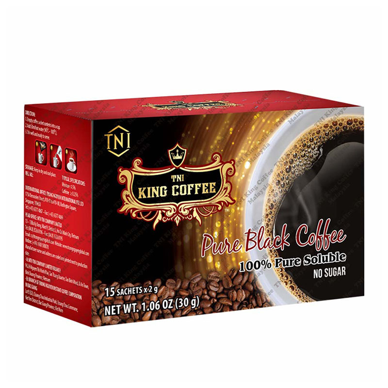 King Coffee قهوة اسبرسو سمراء نقية 30غ 15 كيس