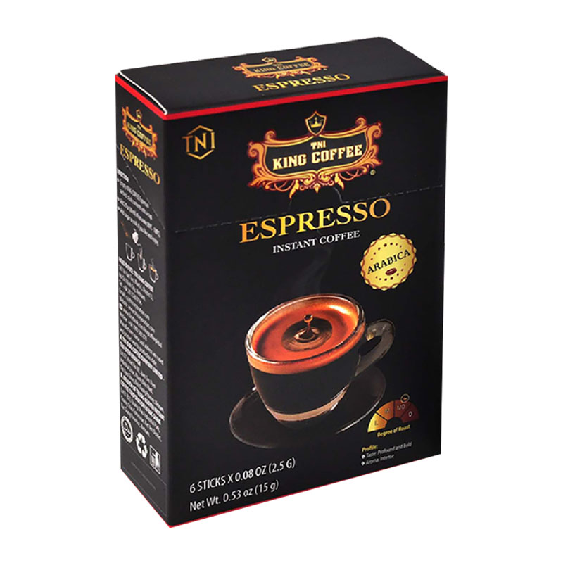 King Coffee قهوة اسبرسو سريعة التحضير 2.5غ 6 كيس