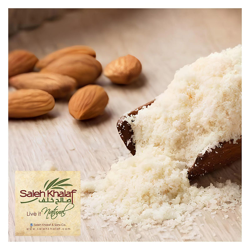 صالح خلف، طحين لوز 500غ