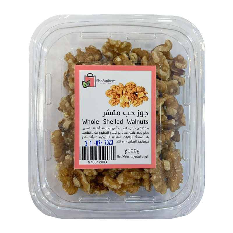 Shofankom جوز حب مقشر 100غ