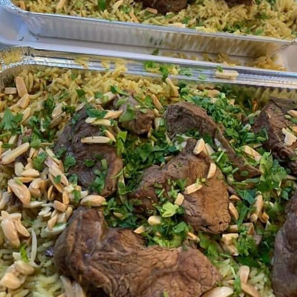 ارقاب خروف محشية