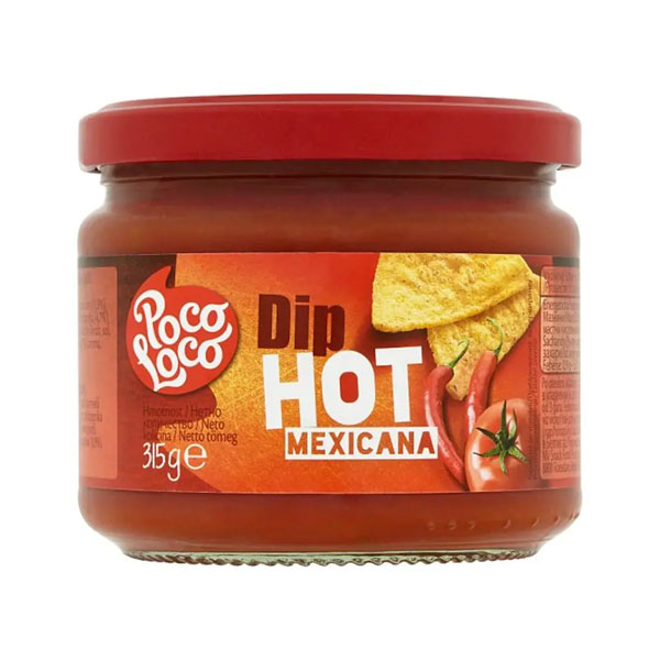 Poco Loco Hot salsa Dip 310g