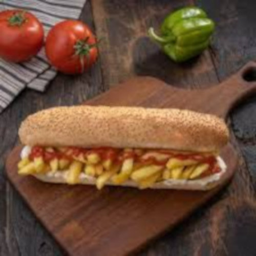 صاروخ بطاطا مع جبنة